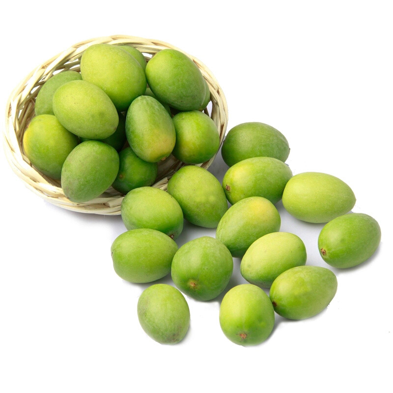 博多客 福建闽侯青橄榄果 2.5kg 新鲜生橄榄生鲜新鲜