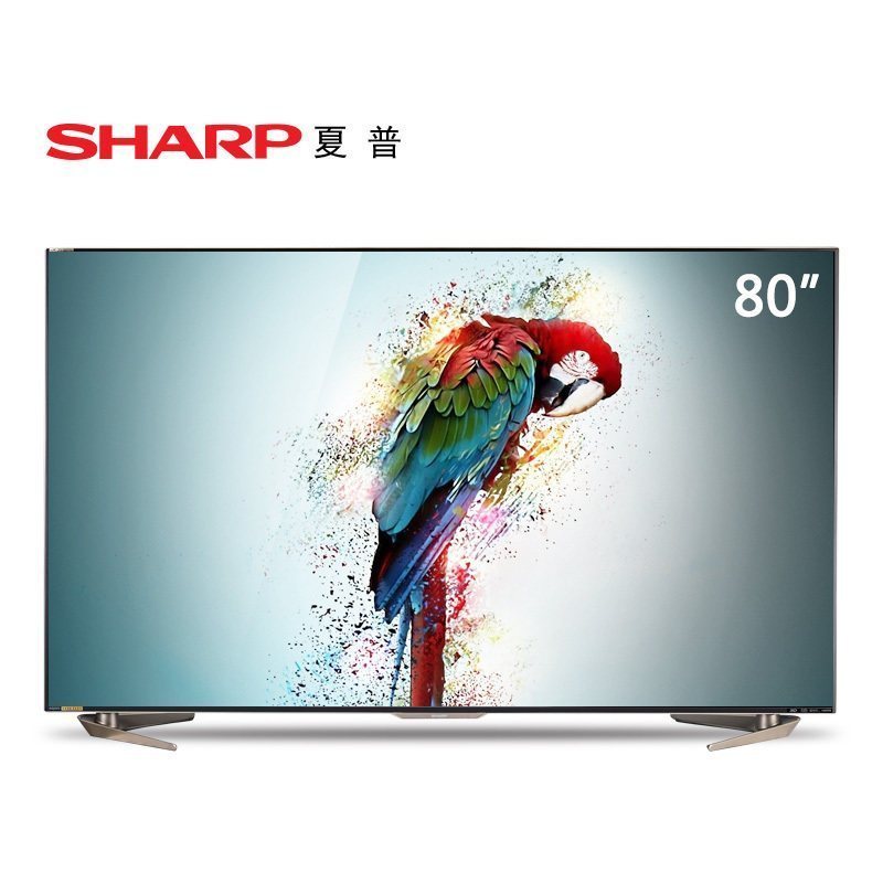 夏普（SHARP） LCD-80X8600A   80英寸4K超高清安卓智能网络液晶平板电视