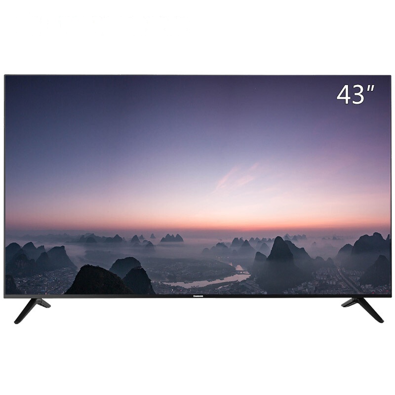 长虹(CHANGHONG)43D3S 43英寸4K超高清人工智能语音HDR轻薄智能平板LED液晶电视机(黑色）