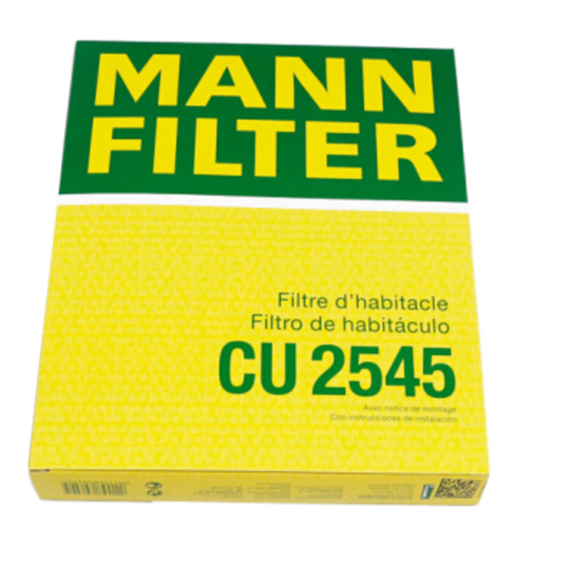 曼牌(MANNFILTER)空调滤清器CU2545大众老款波罗晶锐1.4L 1.6L