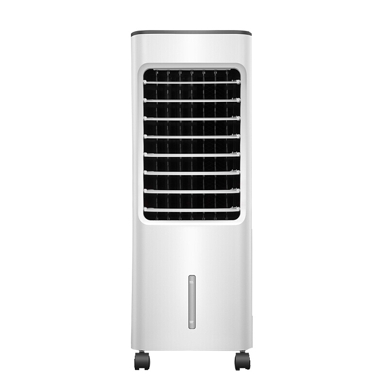 美的(Midea) 冷风扇单冷立式家用大风量迷你小空调扇新品 AC100-18D 白色 遥控板 支持定时
