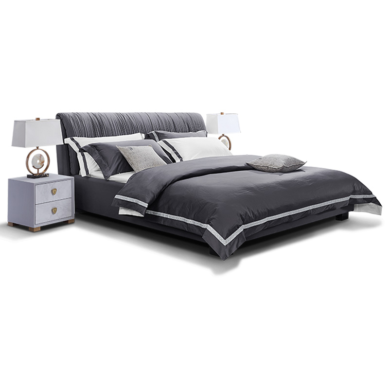 CBD软床 简约现代主卧家具可拆洗双人布艺软床1.5M 1.8M布床婚床个性北欧 D13软床