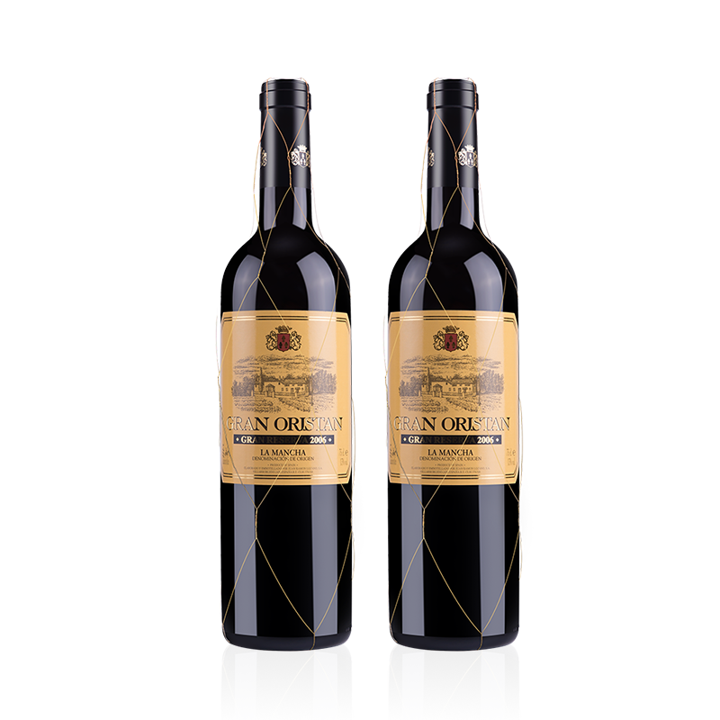 LOZANO洛萨诺酒庄DO特级陈酿进口干红干型葡萄酒奥里斯坦获奖红酒750ml*2瓶装