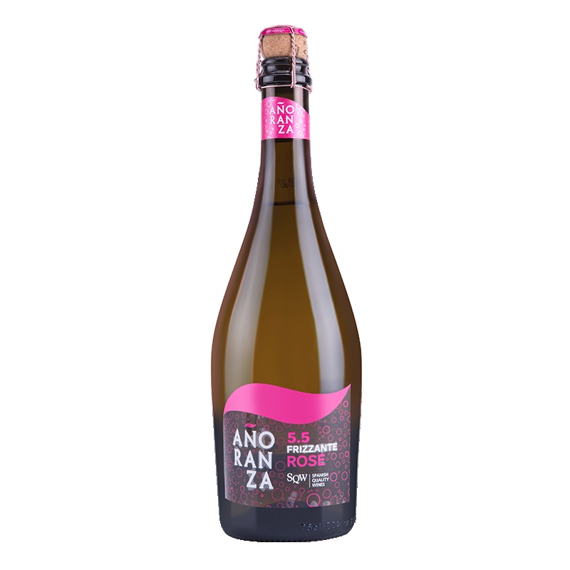 LOZANO洛萨诺酒庄西班牙原瓶进口罗曼桃红甜型气泡葡萄酒饮料起泡酒单瓶