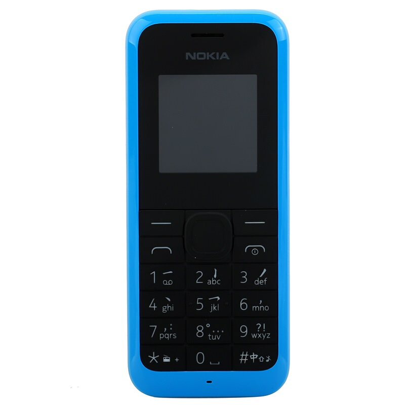 NOKIA/诺基亚 105 移动联通2G手机 老人学生手机 105单卡 -蓝色