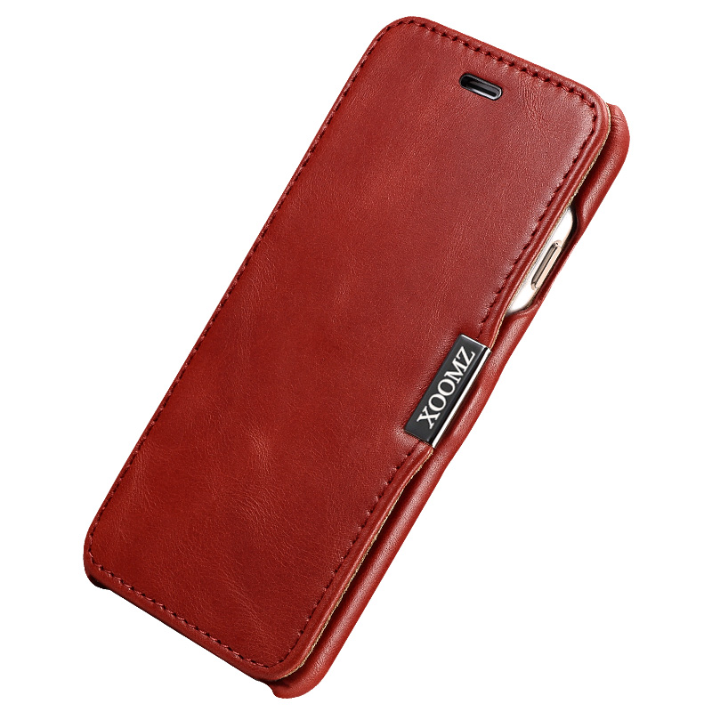 苹果6s手机壳真皮套翻盖保护套适用于iPhone6/iPhone6plus iPhone6plus/5.5古典红