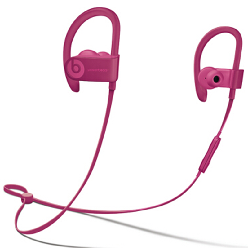 Beats Powerbeats3 Wireless无线运动耳机蓝牙耳机入耳式耳挂式跑步音乐耳机 深砖红