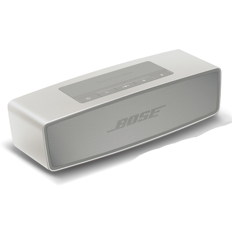 Bose SoundLink Mini蓝牙扬声器II-银白色 超长续航节能待机无线音箱/音响