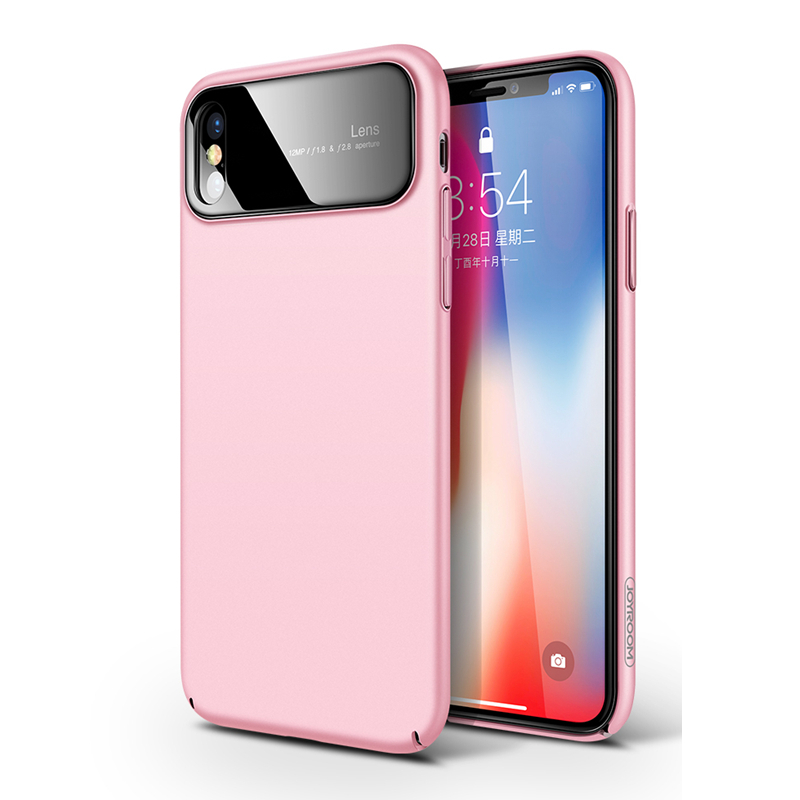iPhonex全包保护手机壳 防摔磨砂保护套 苹果x新款超薄男女潮 适用于苹果x手机壳 粉色