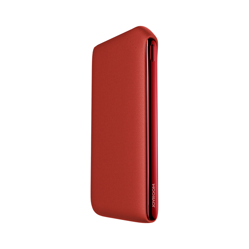 苹果安卓通用凌智系列10000毫安移动电源 聚合物 双USB输出手机平板通用充电宝 红色