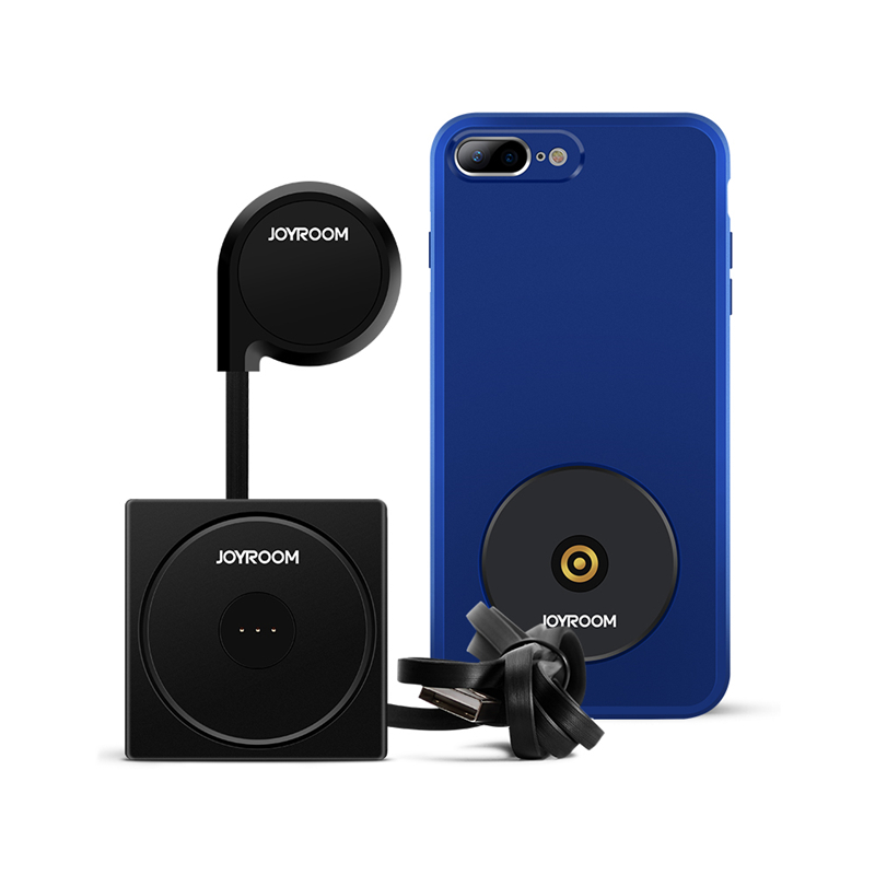 多功能磁吸充电器无线连接 适用苹果iPhone6s/ 6splus/7 7plus 蓝色 苹果6p/6Sp5.5寸