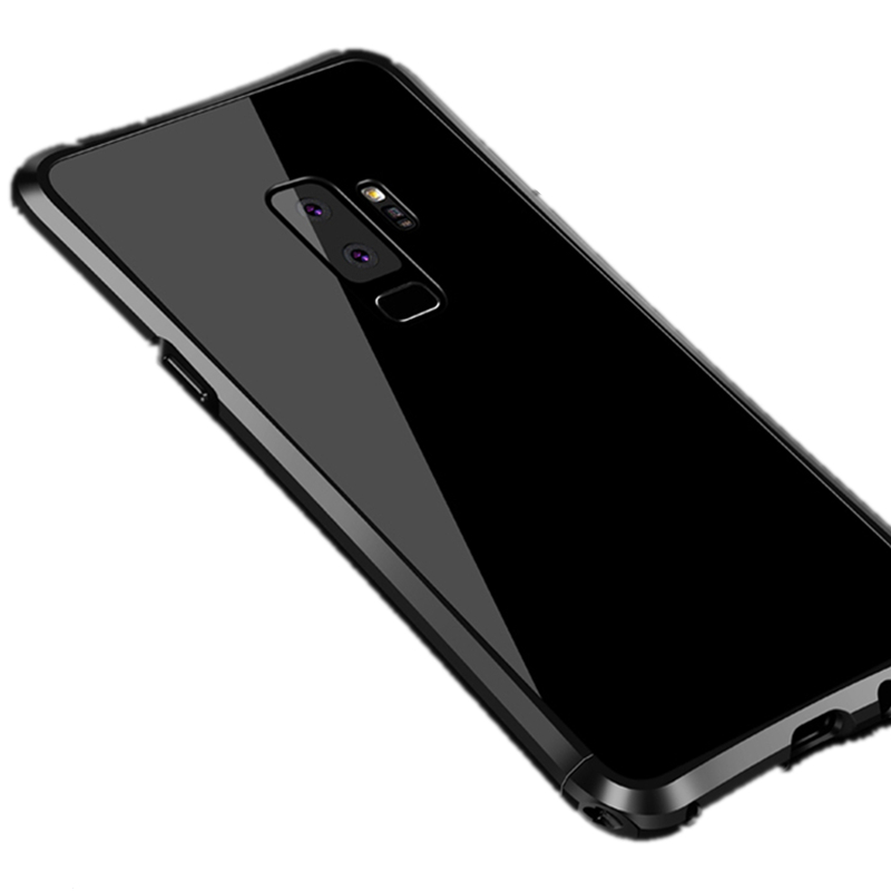 三星S9新款手机壳金属边框防撞防摔S9plus保护壳 适用于三星s9/plus 三星S9plus 黑色