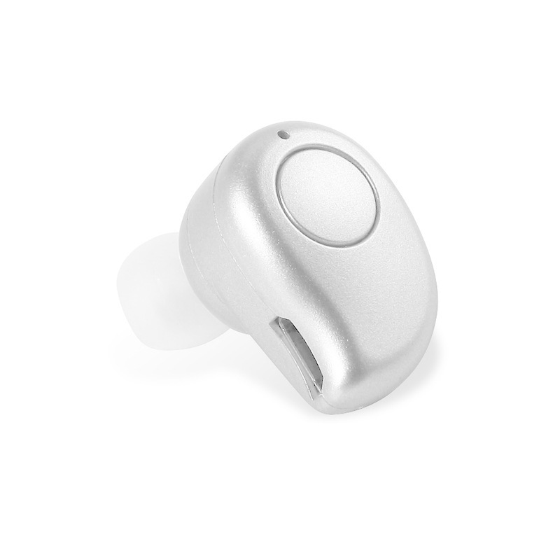 HIGE 无线微型4.1隐形耳塞式超小运动 运动蓝牙耳机立体声 适用于苹果三星安卓通用 白色
