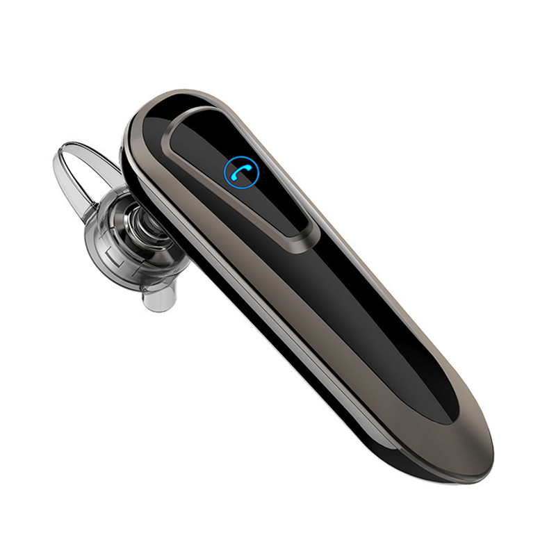 HIGE 蓝牙耳机无线立体声运动耳机单边免提商务4.1蓝牙耳机 适用于苹果三星通用 黑色