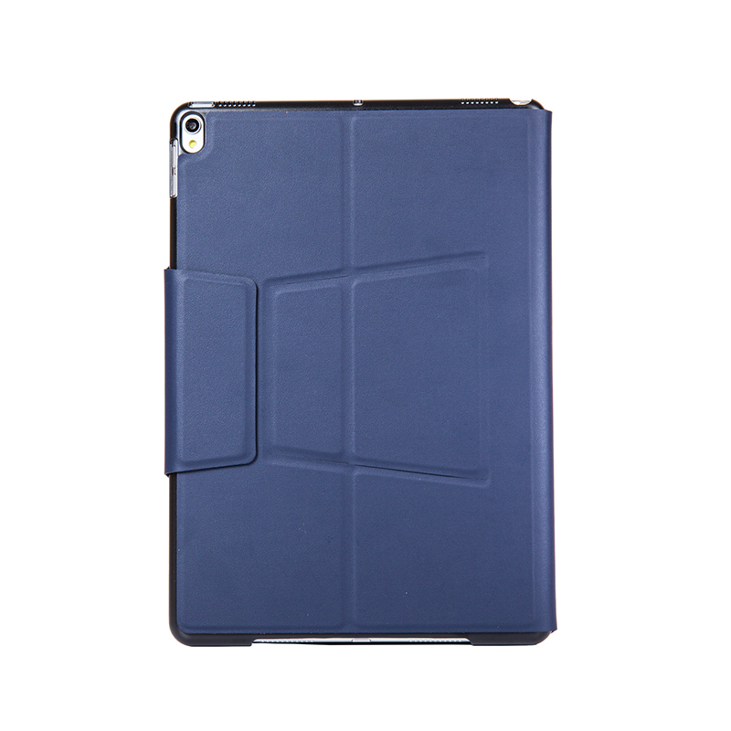 HIGE/ipad pro轻便蓝牙键盘皮套平板键盘帯保护套适用于苹果ipad pro10.5英寸 蓝色