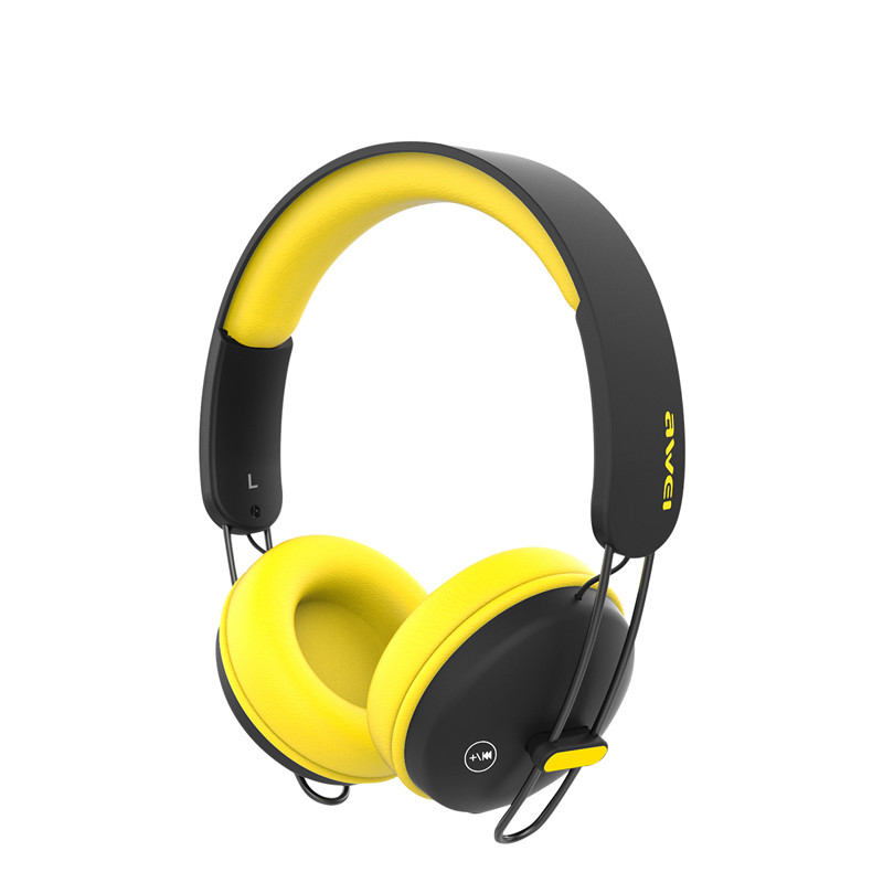 HIGE/头戴式无线蓝牙耳机音乐3.0 精妙工艺高品质重低音耳麦 适用于苹果三星安卓通用 黑黄