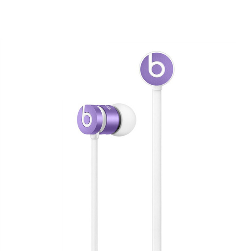 BEATS/Beats urBeats入耳式耳机3.5接口 重低音降噪面条耳麦带线控 紫色