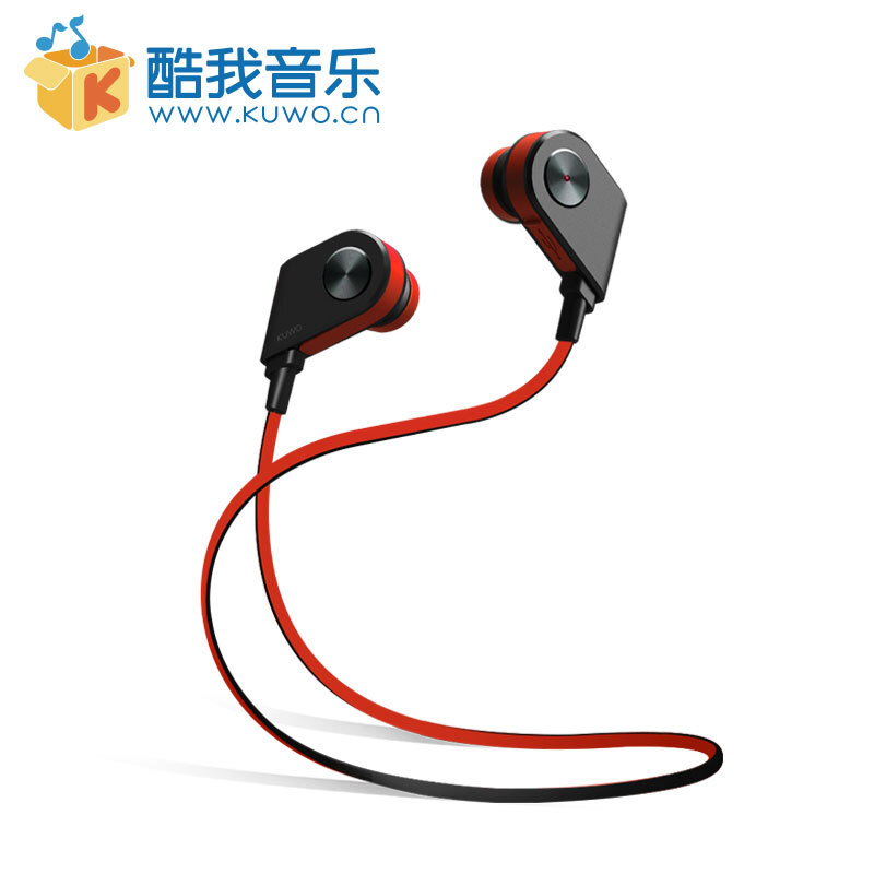 HIGE/无线蓝牙耳机4.1音乐耳塞入耳式运动耳机挂耳双耳迷你通用 适用于苹果三星小米智能手机通用 魅力红
