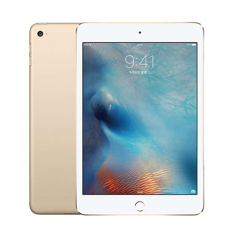 Apple/iPad mini 4平板电脑7.9英寸 A8芯片 128GBWiFi版 支持指纹识别 美版 金色