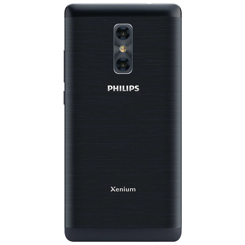 Philips/飞利浦 X598 智能商务手机 移动联通电信4G 双卡双待 老人手机 - 黑色