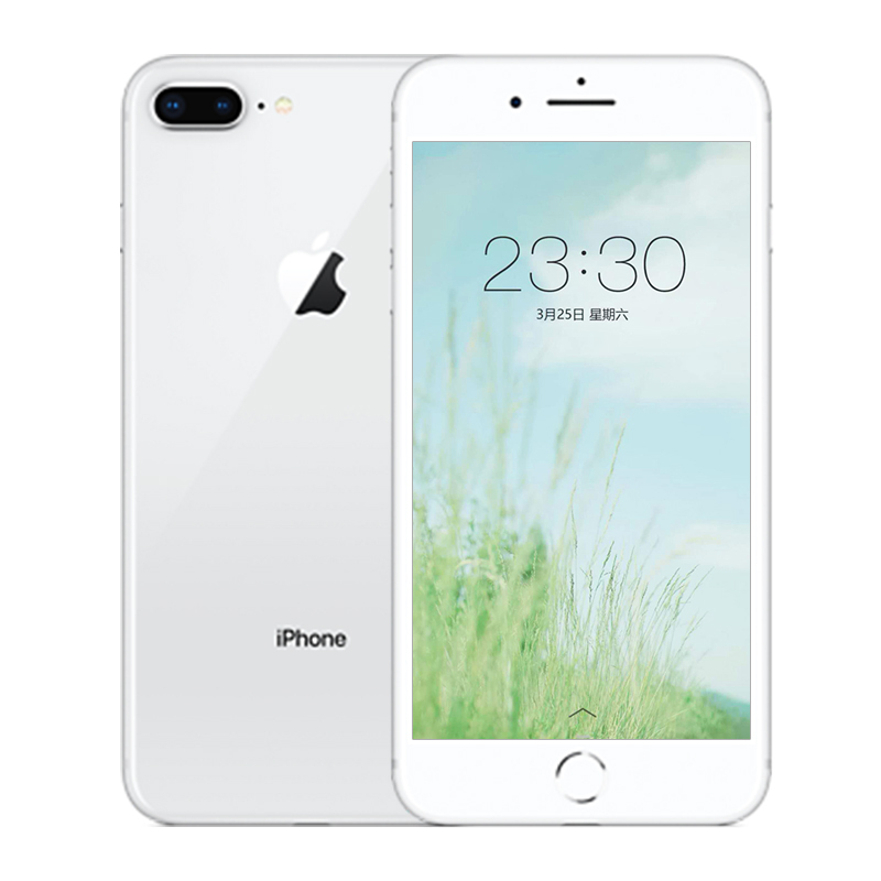 Apple/苹果/iPhone 8plus银色/5.5寸 64GB 官方标配[海外版官换激活]移动联通电信全网通4G手机