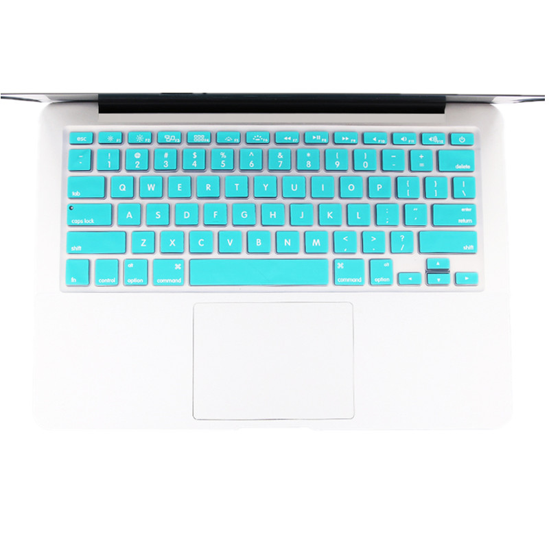 HIGE/苹果Macbook/Air/Pro笔记本电脑键盘保护膜新MacBookPro带TouchBar13/15薄荷绿