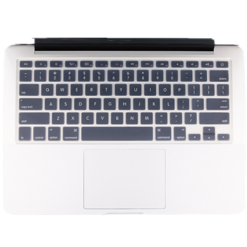 HIGE/苹果Macbook/Air/Pro笔记本电脑键盘保护膜新MacBookPro带TouchBar13/15透白色