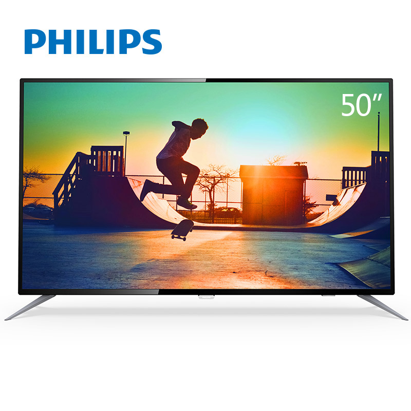 Philips/飞利浦50PUF6192液晶智能电视 50英寸4K超高清HDR画质 智能WIFI网络平板电视机