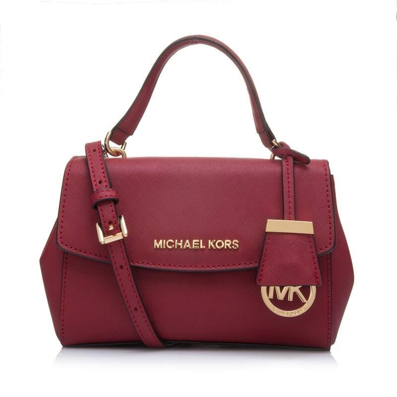 MICHAEL KORS 迈克·科尔斯女士单肩包剑桥迷你包头层牛皮包盖拉链包32F5GAVC1L 尺寸18*7*13cm