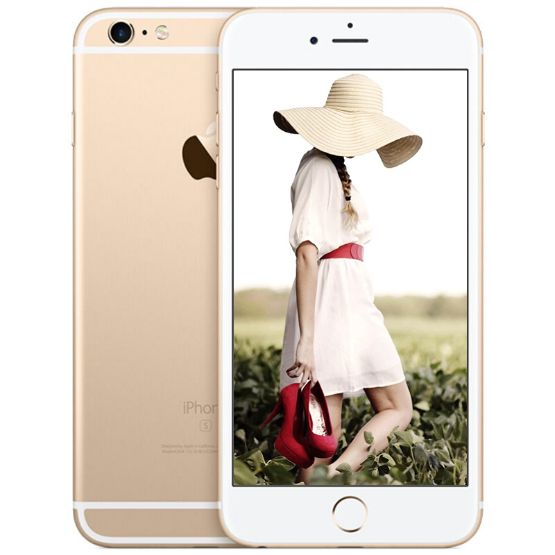 苹果(Apple) iphone6s Plus 美版官换未激活苹果6sp移动联通4G智能手机土豪金 128GB