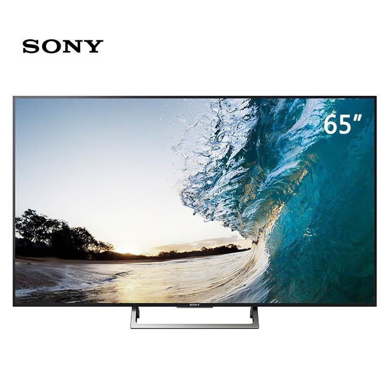海外购 索尼(SONY)KD-65X8500E 65英寸 LED特丽魅彩 安卓6.0液晶平板智能电视4K超高清电视 银色