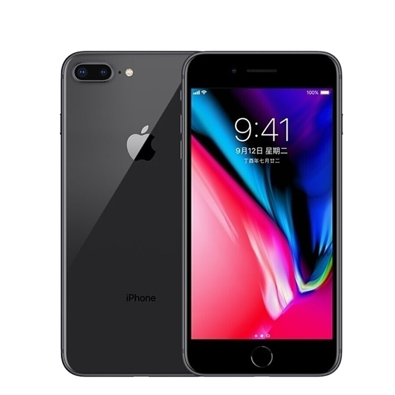 原装正品 苹果(Apple)新品 iphone 8 plus 港版 256GB 移动联通4G手机 5.5寸 深空灰 现货