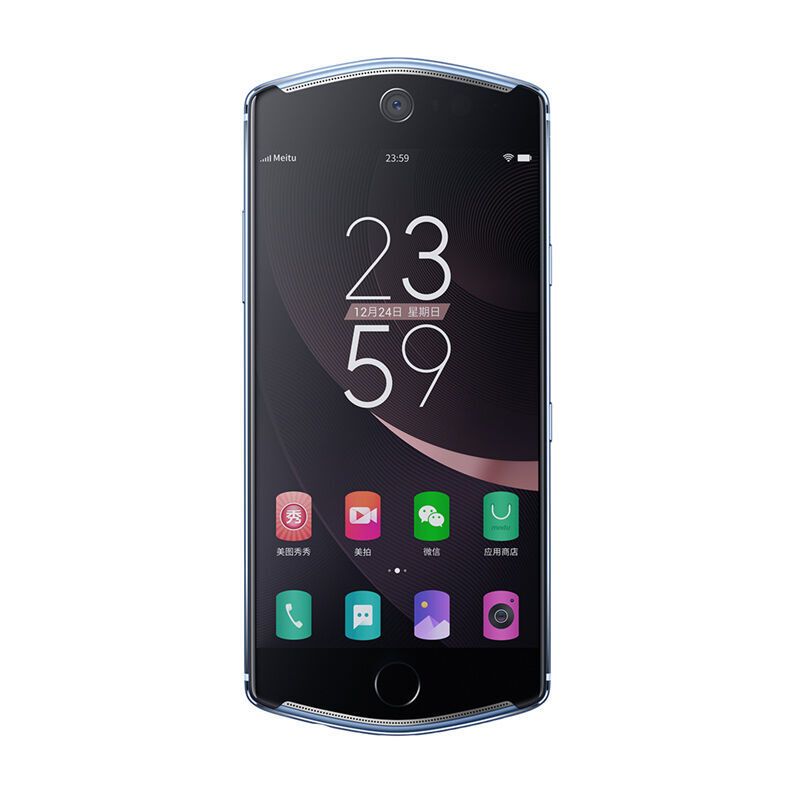 美图(Meitu)T8 美颜自拍 全网通4G智能手机 4GB+128GB 耀目蓝 原装正品未激活女神手机