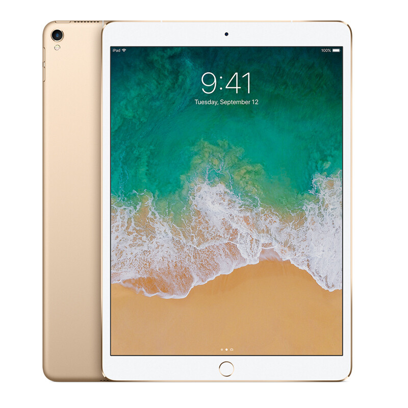 苹果(Apple)ipad pro 平板电脑 全新未激活 超薄 指纹解锁 10.5英寸 金色 WiFi版 256GB