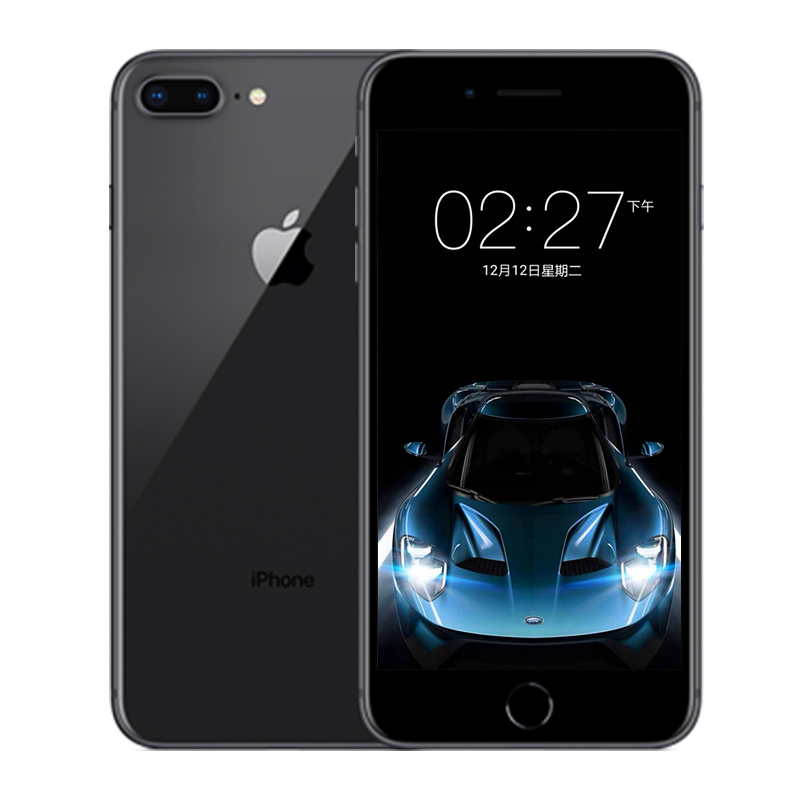 Apple 苹果8p iphone8 plus 移动联通电信全网通4G手机5.5英寸深空灰 64GB 美版原装（已激活）