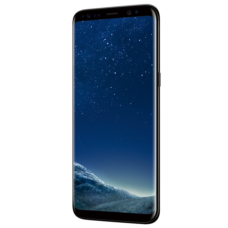 SAMSUNG/三星 Galaxy S8 4GB+64GB 谜夜黑 移动联通电信4G手机 双卡双待港版 [带票支持联保]