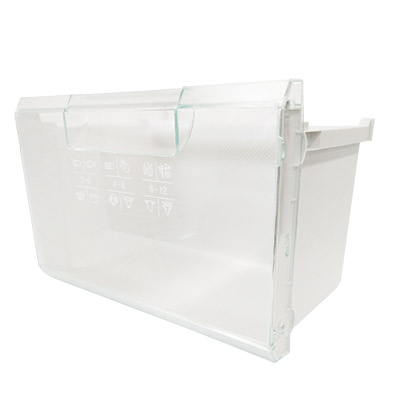 MRSFIX冰箱配件 适用于西门子博世二门三门冷冻室抽屉盒子塑料储物盒小底抽