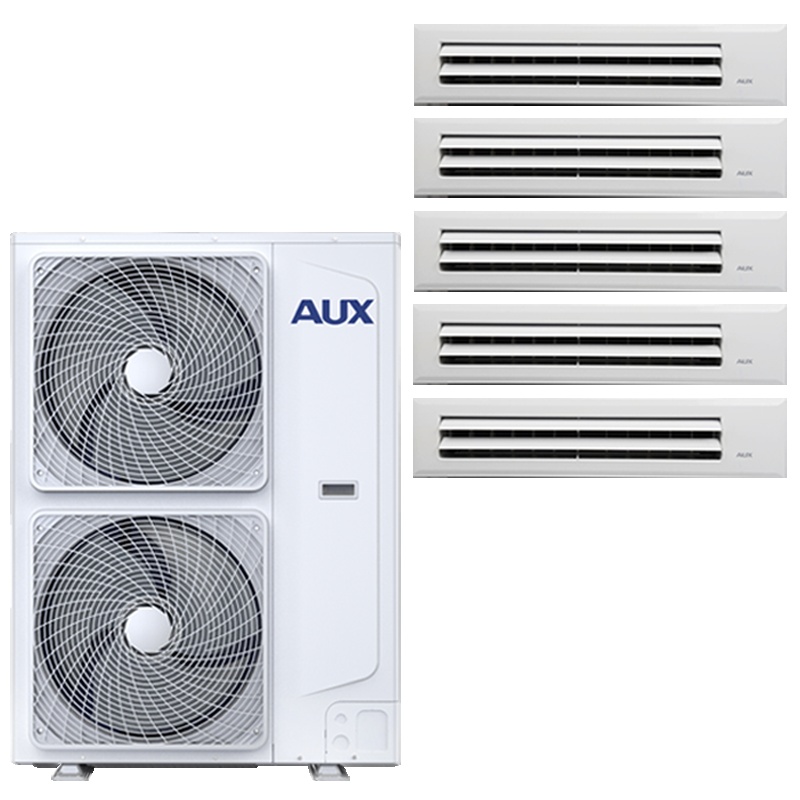 奥克斯(AUX) 大6匹 变频 DLR-H160W(C1)一拖五 一级能效 家用中央空调 三室两厅 多联机