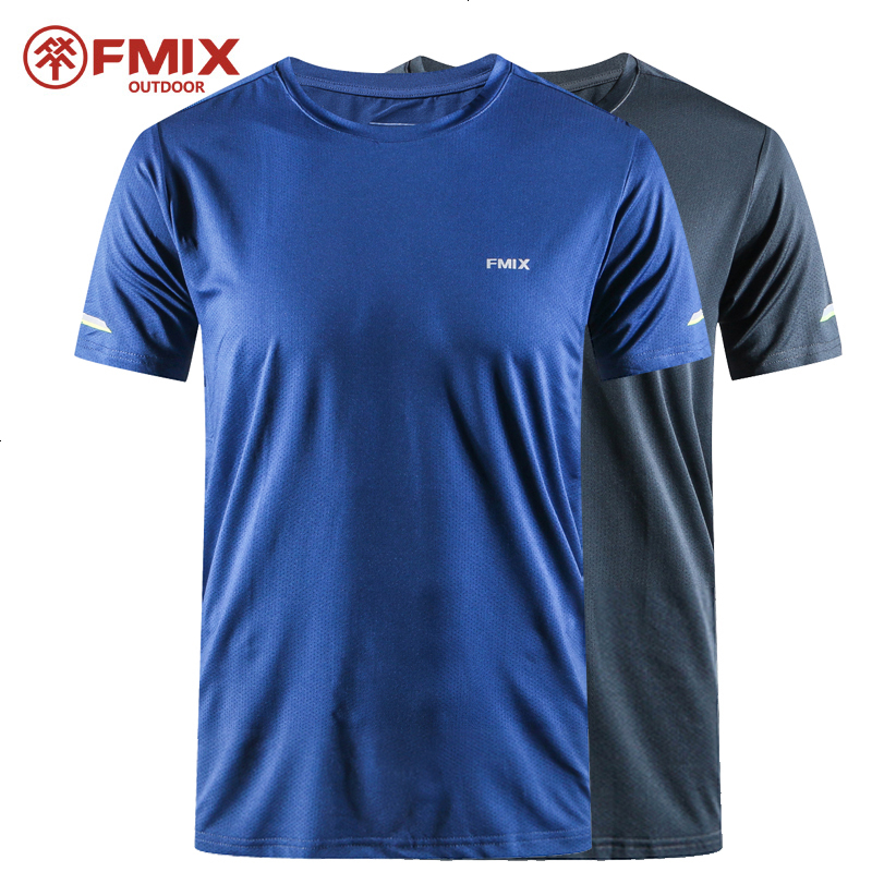 Fmix速干t恤男短袖速干衣夏季运动户外大码透气跑步健身服女体恤