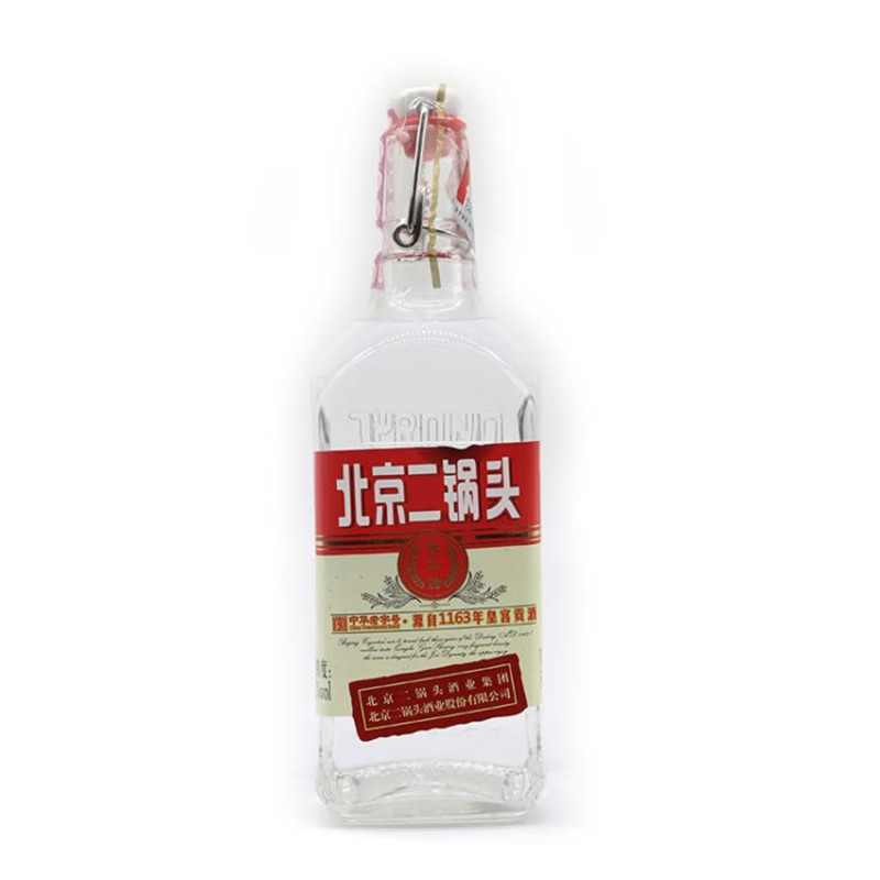 永丰北京二锅头 清香型(出口型小方瓶)永丰二锅头 红标42度 500ml*12瓶 整箱装