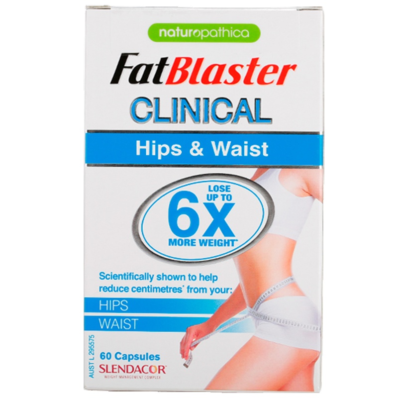 Fatblaster极塑纤体小魔盒腰臀溶脂片60片 6X 减重吉克隽逸 澳洲进口 膳食营养补充剂