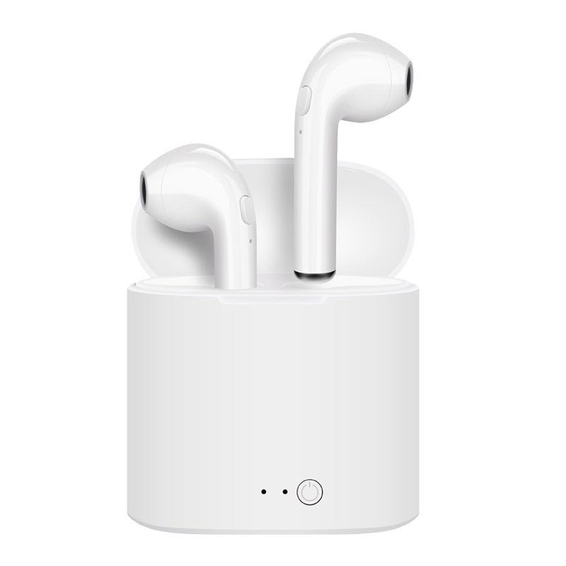 普通版白色无线蓝牙耳机iphone双耳入耳塞式安卓通用运动