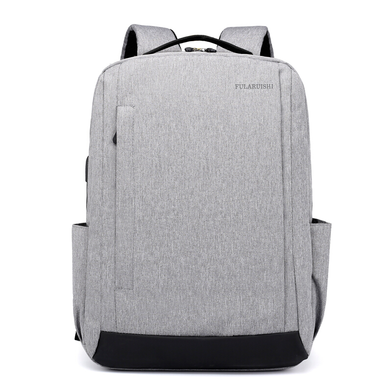 玺锉箱包USB接口充电背包新品背包双肩包男旅行包商务双肩电脑包15.6英寸中学生书包