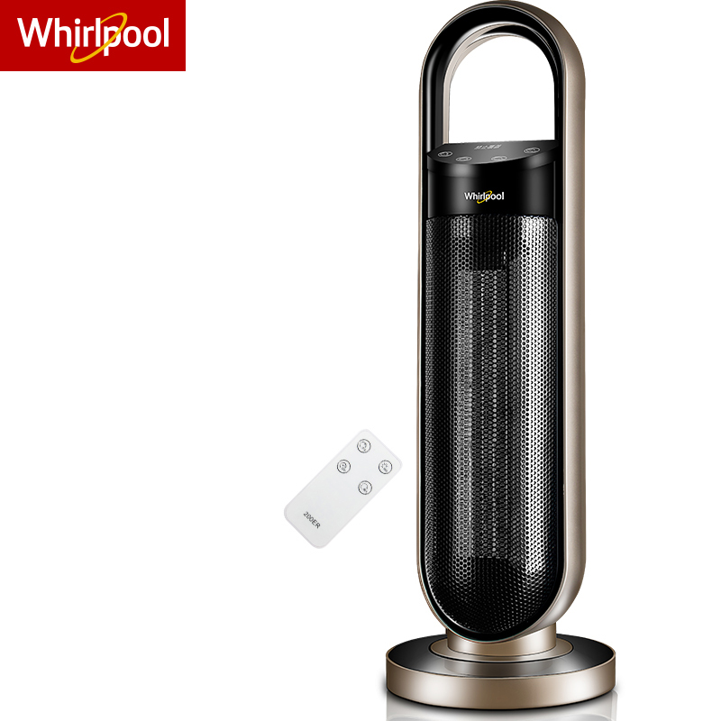 惠而浦(Whirlpool)取暖器家用暖风机办公室摇头电暖器热风扇立式塔扇节能暖气WF-TR2001K