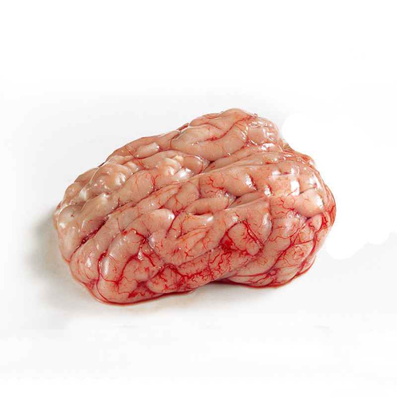 猪脑 新鲜 猪脑子 猪脑花 生猪脑 火锅食材 8副约700g