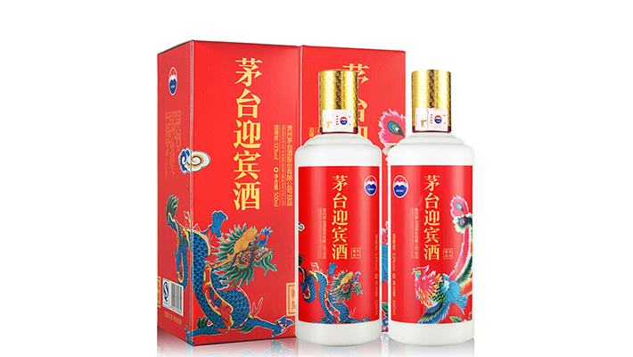 贵州茅台酒 53度 迎宾酒 龙呈凤祥 500ml*2瓶装 （龙呈*1+凤祥*1）