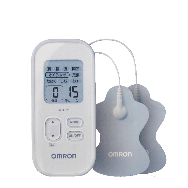 欧姆龙(OMRON)HV-F021按摩仪家用理疗仪 低频按摩仪腰部便携按摩器 粉色