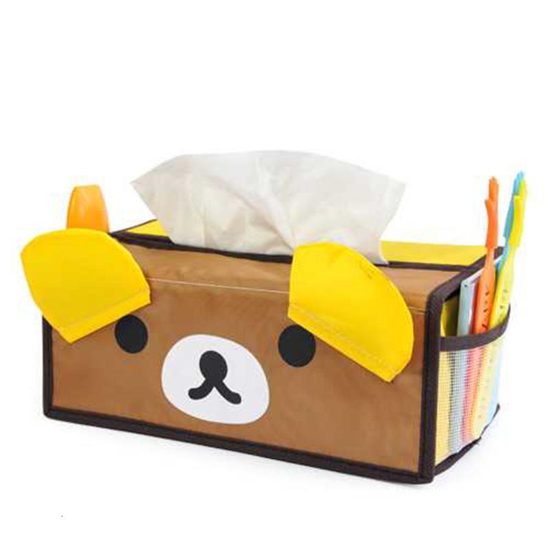 开馨宝 可爱动物长形纸巾盒/纸巾抽 纸巾收纳盒
