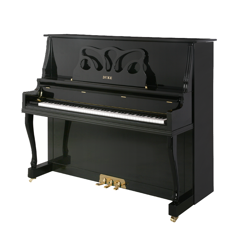 公爵钢琴(DUKE)M系列131M2教学用琴启蒙系列131cm黑色亮光up131