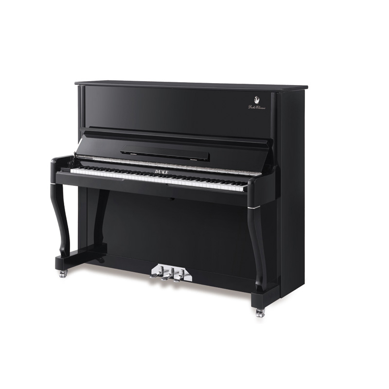 公爵钢琴(DUKE)立式钢琴高端系列贵族G系列125G2黑色亮光演奏用琴